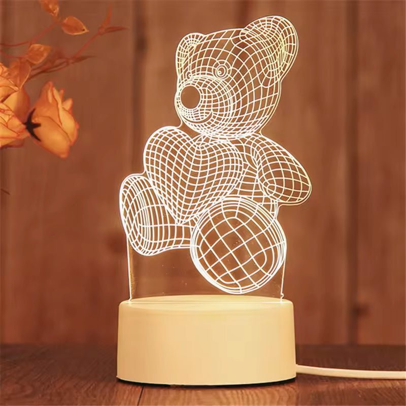 3D Night Light Illusion - Gifts and Home decoration - e - Stylish