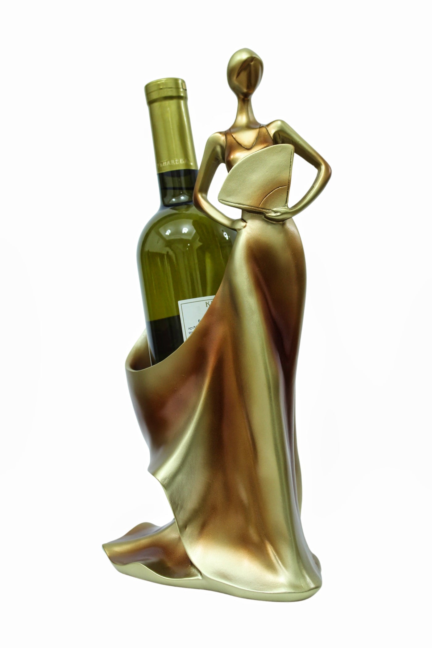 Polyresin Beauty Girl - Bottle Holder