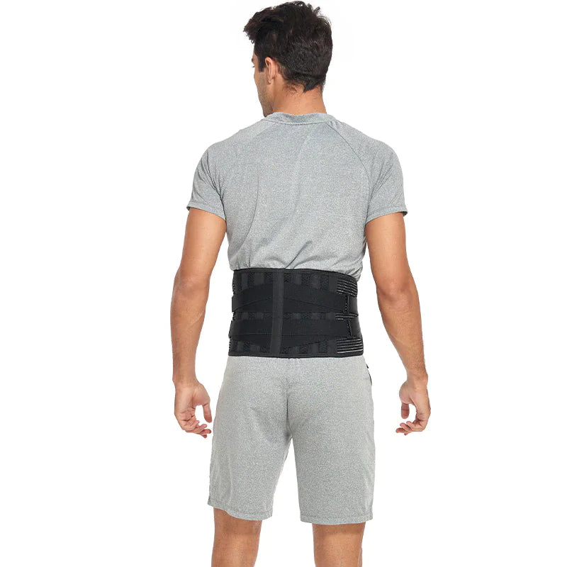 Adjustable Lumbar Support Brace for Pain Relief