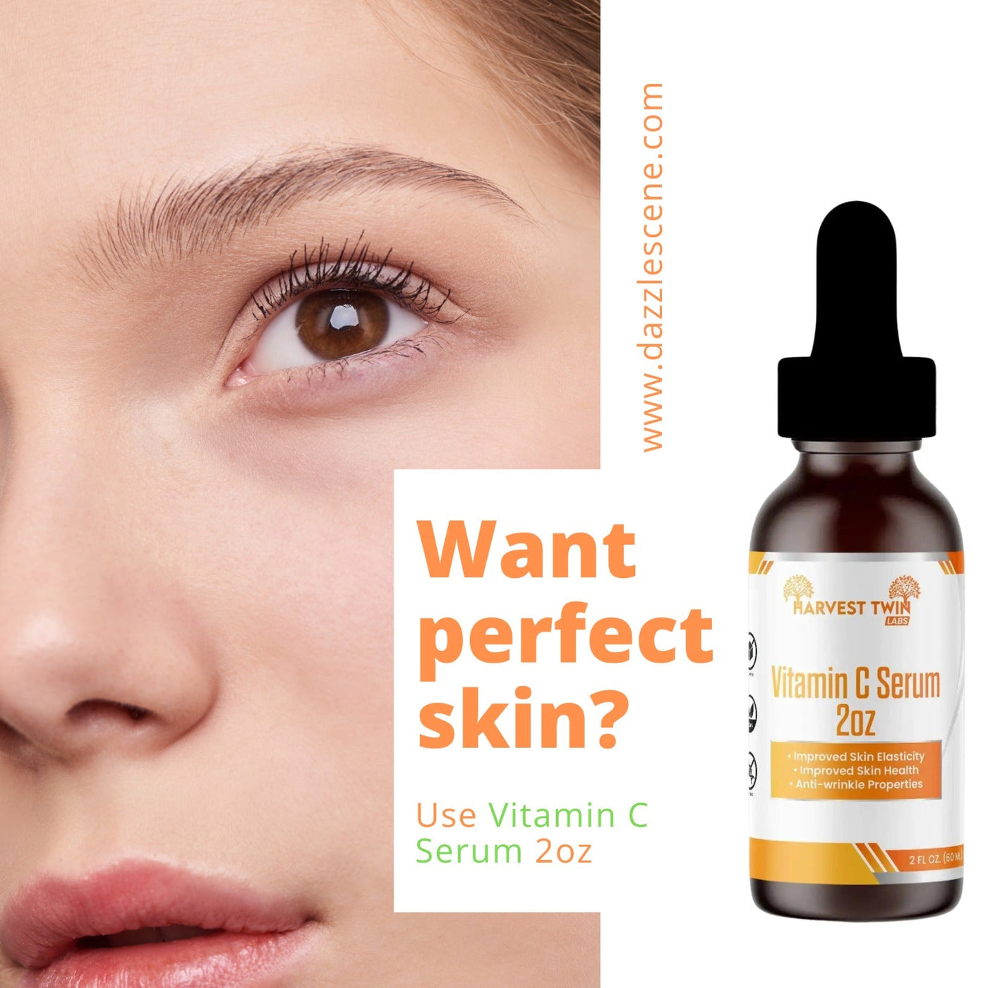 Vitamin C Serum 2oz Anti-Aging Powerhouse for Radiant Skin Health