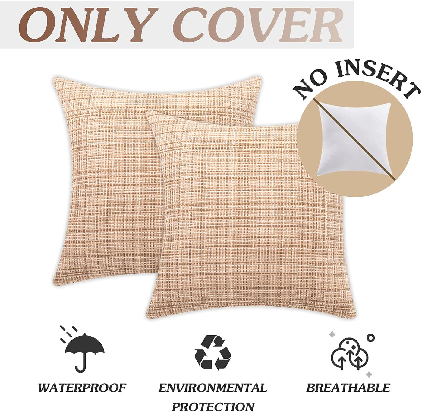 Waterproof Pillow Covers - outdoor