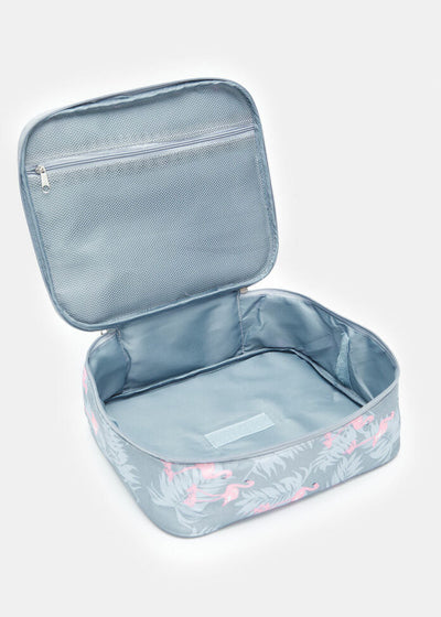 Travel Makeup Organizer - Flamingo Bag