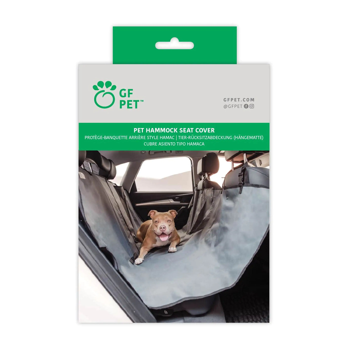 Pet Hammock Car Back Seat Cover