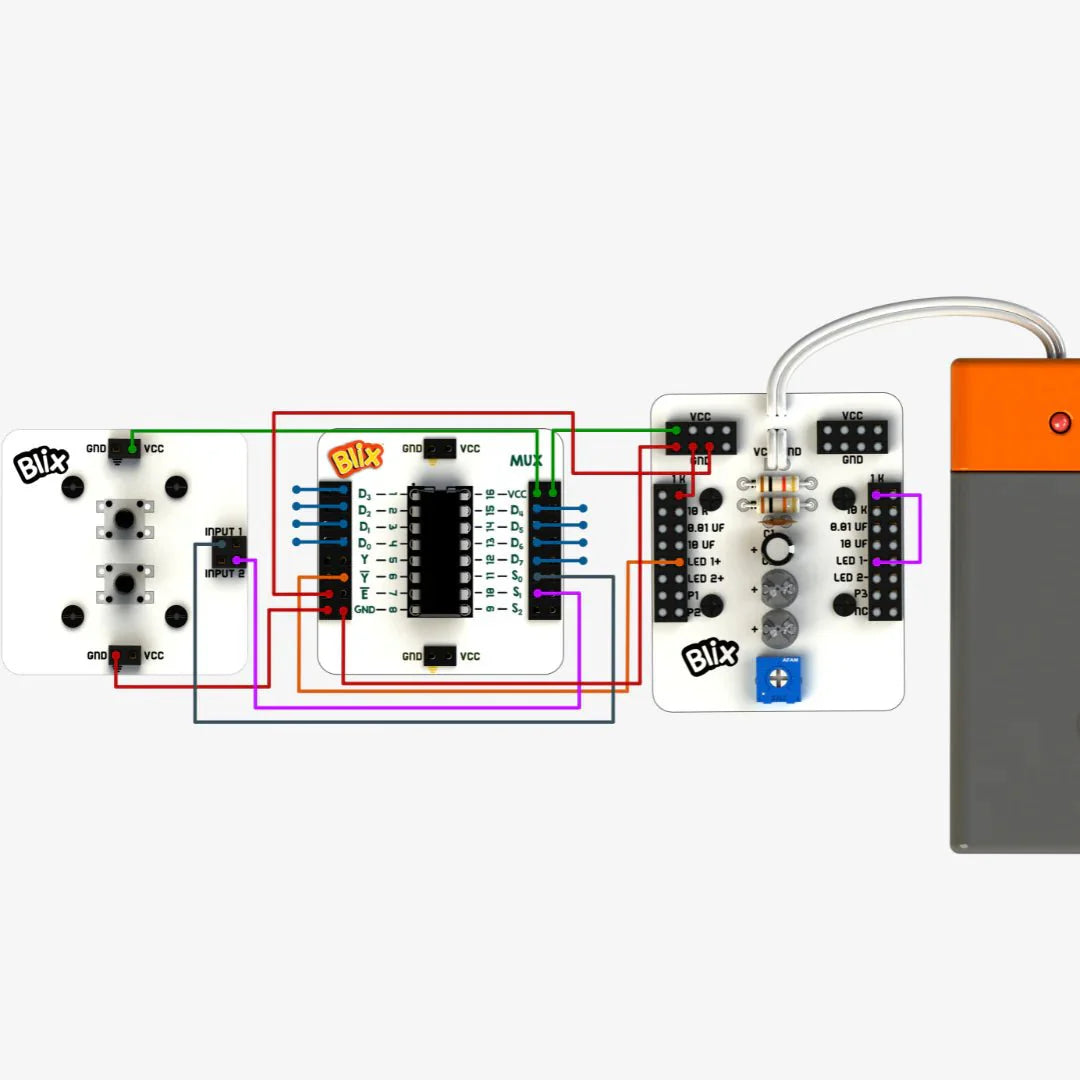 BLIX DISCOVERING ELECTRONICS - ROBOTICS FOR KIDS