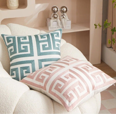 Embroidered Throw pillow Covers