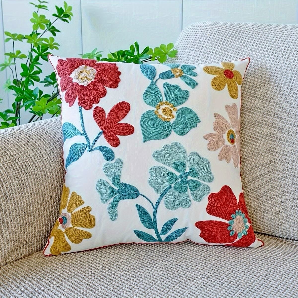 Flowers Decorative - Throw Pillow Covers