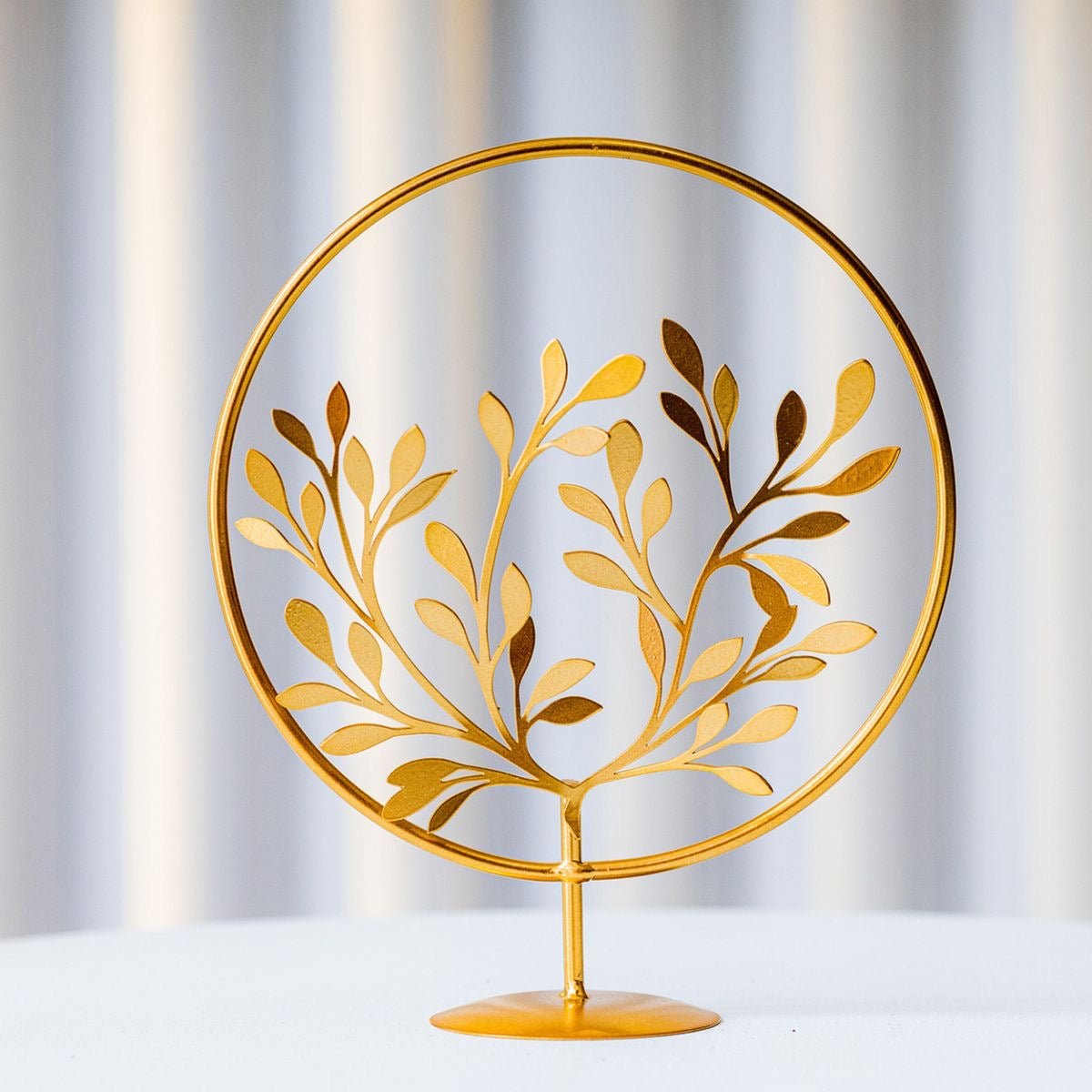 Gold Metal Leaf Decoration, European Style Luxury