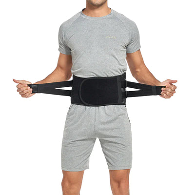 Adjustable Lumbar Support Brace for Pain Relief