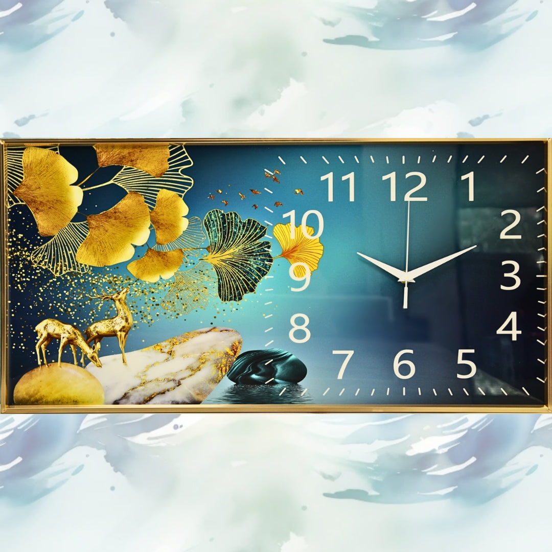 Crystal Porcelain Decorative Wall Clock